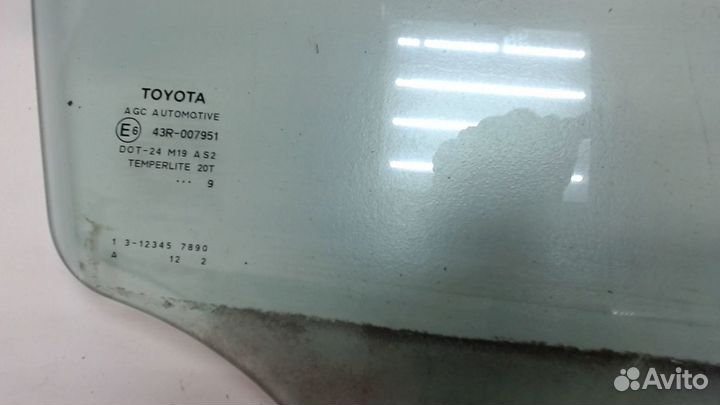 Стекло боковой двери Toyota Auris E15, 2009