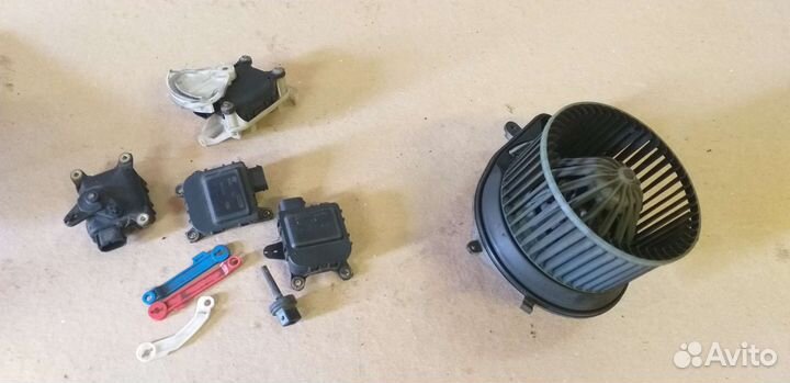 Мотор печки ауди а4 б5