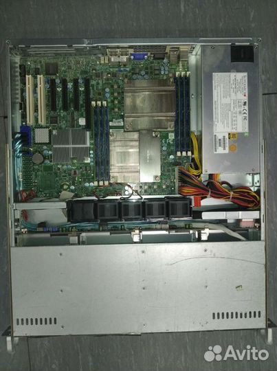 Сервер SuperMicro 1U