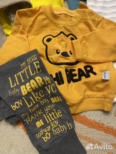 Вещи пакетом для пальчика 56-68