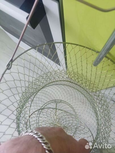 Садок рыболовный металлический