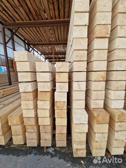 Обрезной брус 150*150*6000 из сосны