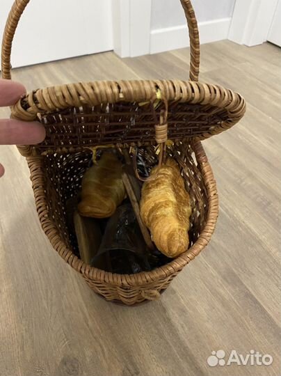 Корзина плетеная для пикника