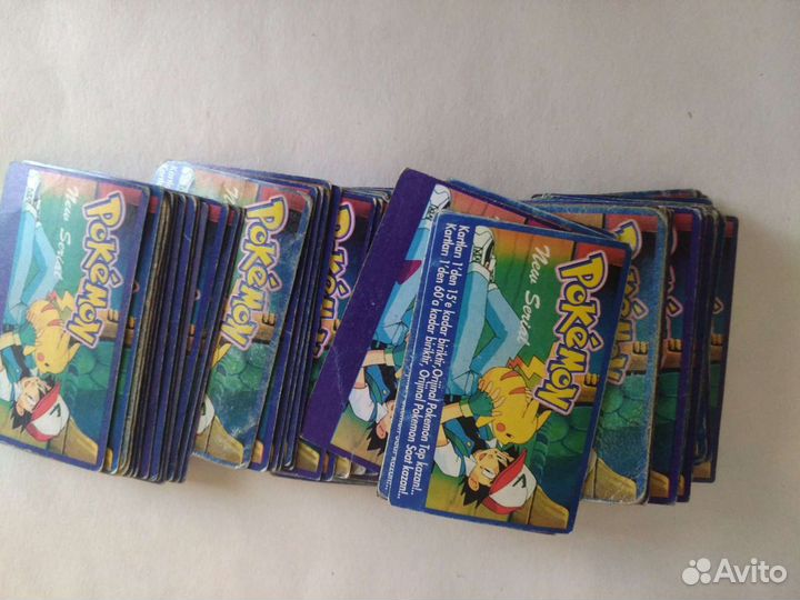 Caps-Фишки + Карточки Покемоны