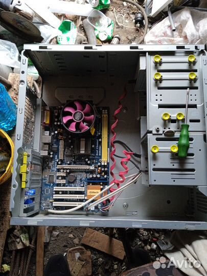 Корпус для пк белый на запчасти