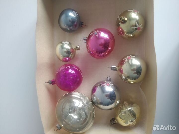 Елочные игрушки СССР