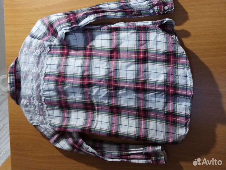 Рубашечки х/б на 6-7 лет, 3шт