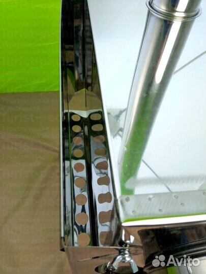 Печь для палатки Малая на 15 л. c 3Д экранами