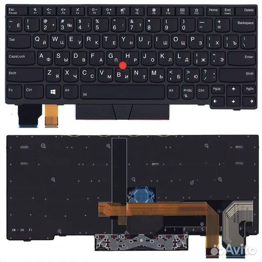 Клавиатура для ноутбука Lenovo X280 X390 p/n: 01Y