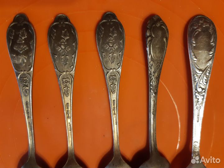 Чайные ложки мельхиор СССР