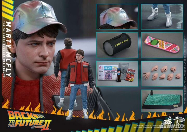 Hot toys marty store mcfly