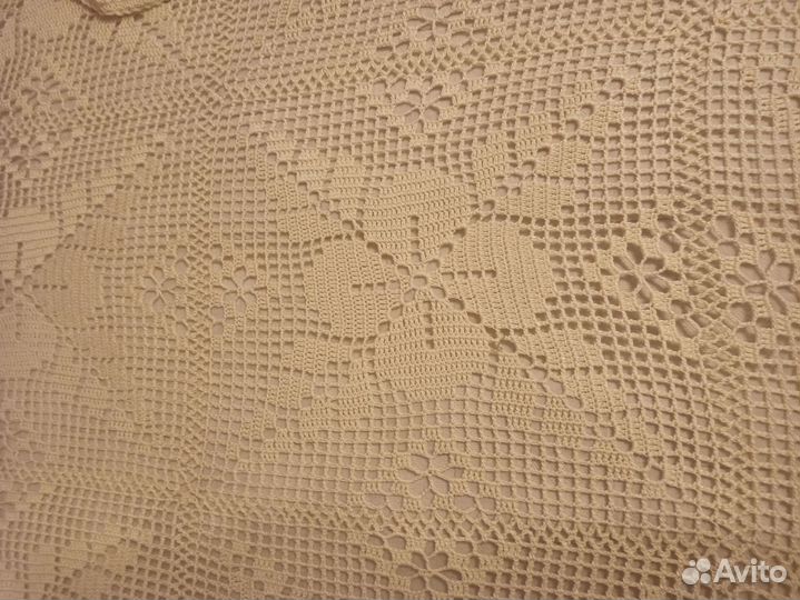 Покрывало вязаное крючком