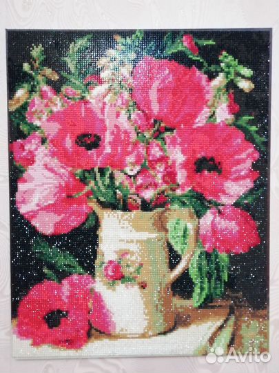 Алмазная вышивка (ручная работа)