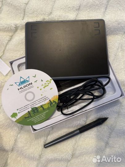 Графический планшет huion inspiroy h430p