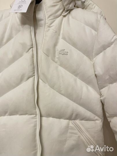 Lacoste новый женский пуховик M