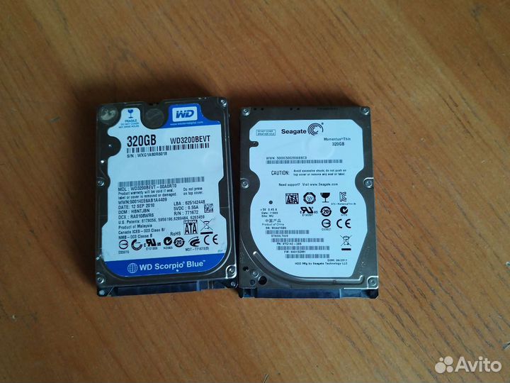 Накопитель HDD 2.5 для ноутбука 320Gb,500Gb