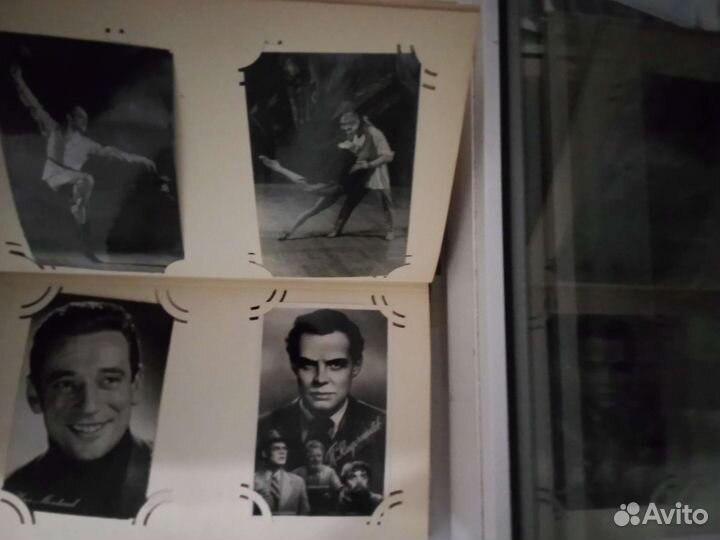 Альбом с советскими открытками