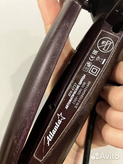 Автоматические щипцы для укладки волос