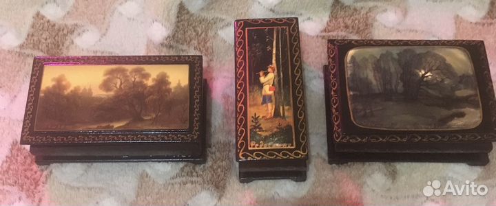 Шкатулки подарочные