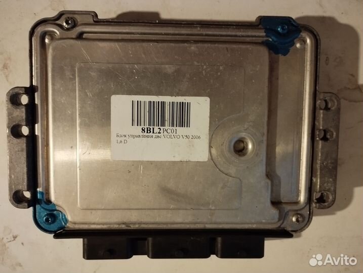 Блок управления двигателем volvo v50