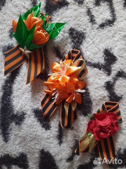 Георгиевская лента броши