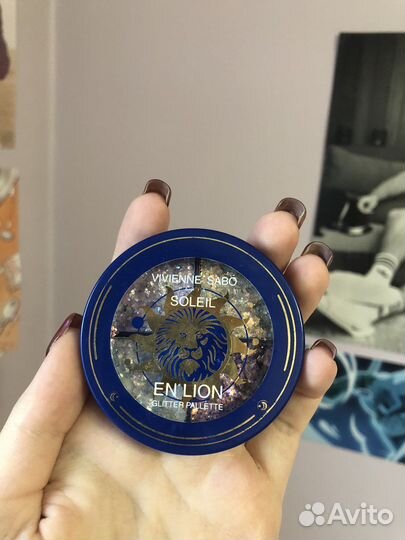 Палетка глиттеров блёсток vivienne sabo soleil