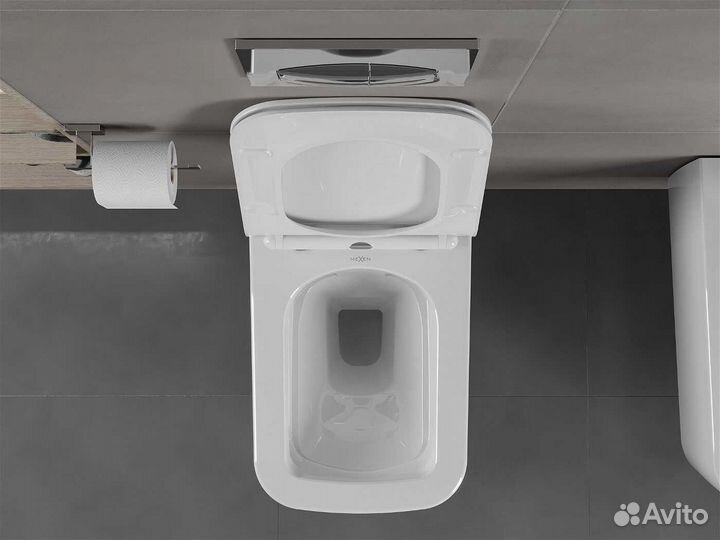 Подвесной безободковый унитаз Mexen белый