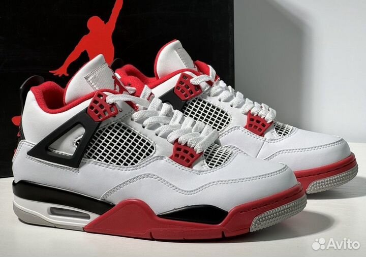 Кроссовки Nike Air Jordan 4 Retro OG Fire Red