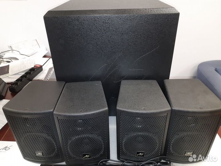 Премиум комплект фонового звука 400Вт новый