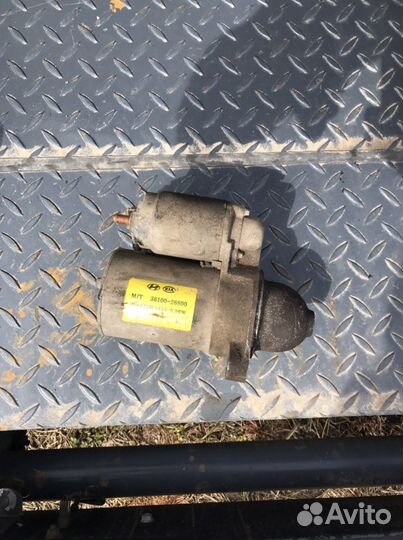 Стартер G4EE 1.4 kia rio 2