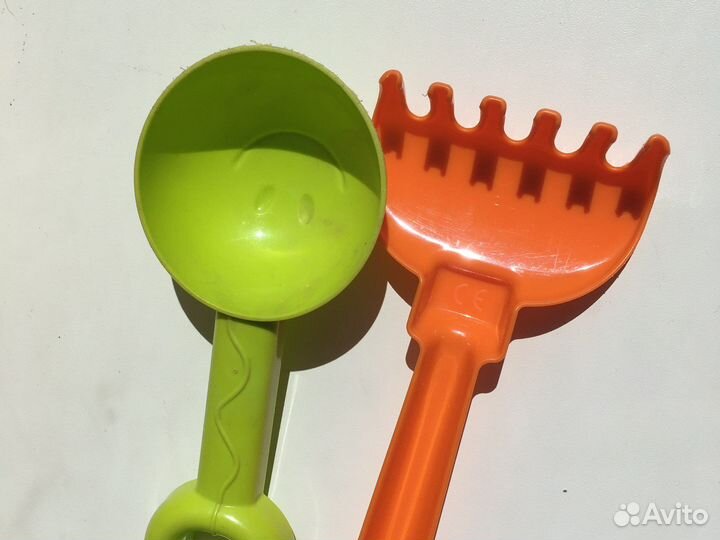 Игрушки для песочницы пакетом 6 штук