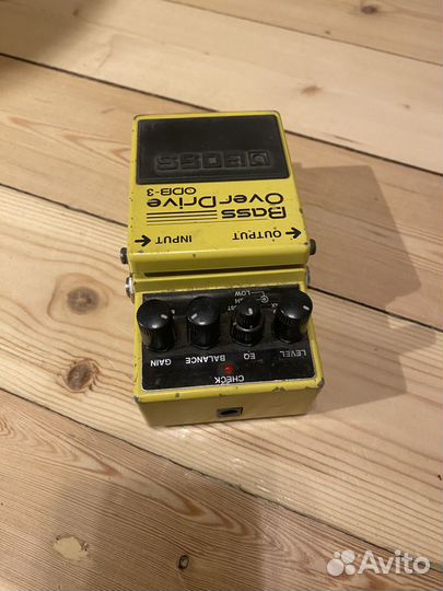 Басовый овердрайв boss odb 3