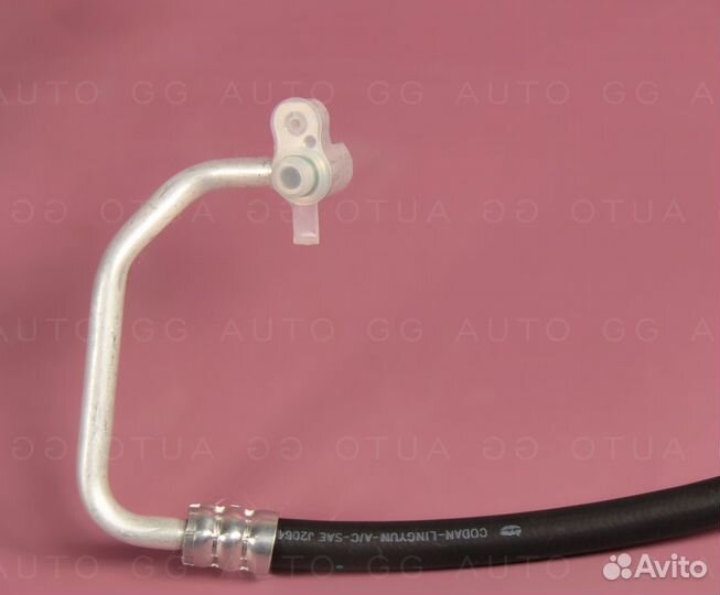 Трубка кондиционера короткая Рио Солярис 10-17