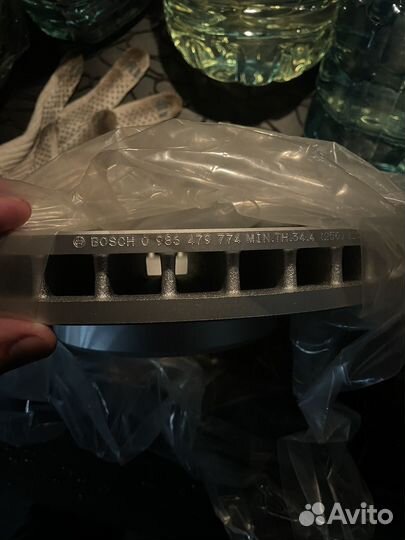 Передние Тормозные диски bmw е60 535d 348-36