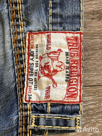 Джинсы true religion joey super qt