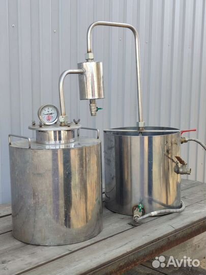 Дистиллятор самогонный аппарат 20 л. деревенский