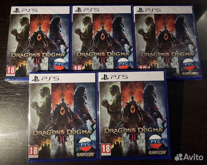 Dragon Dogma 2 ps5 диск