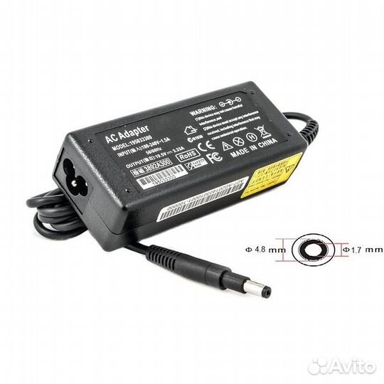 Блок питания для ноутбука HP 19.5V 3.33A 4817 Long