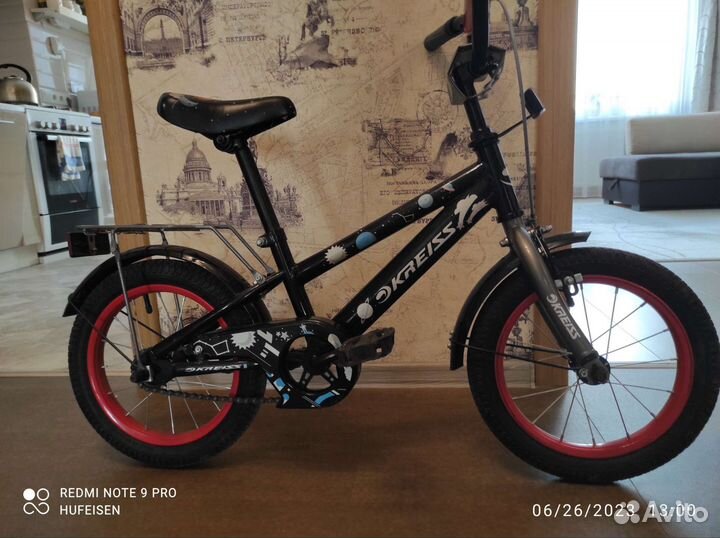 Детский велосипед kreiss 14