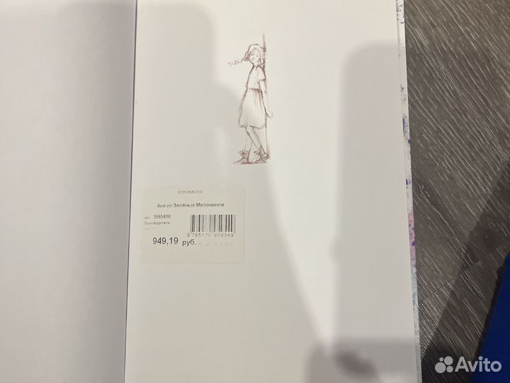 Книга Аня из зелёных Мезонинов