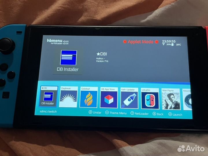 Nintendo switch прошитая