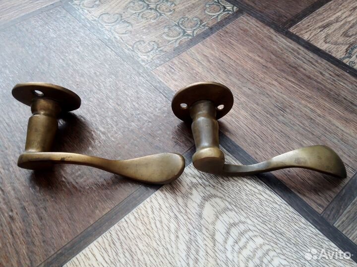 Ручки дверные старинные антиквариат