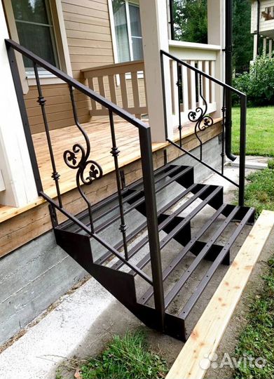 Лестничный каркас под ключ