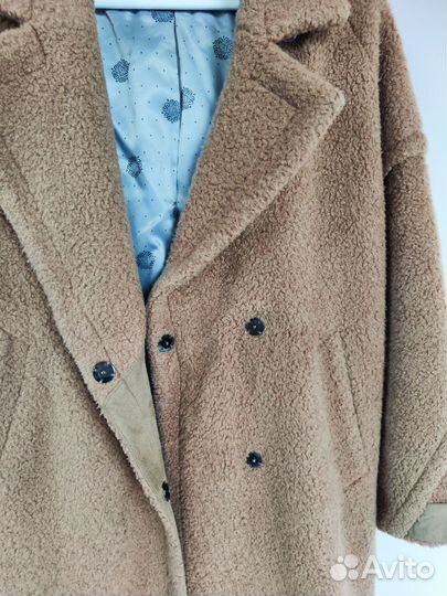 Шуба тедди пальто