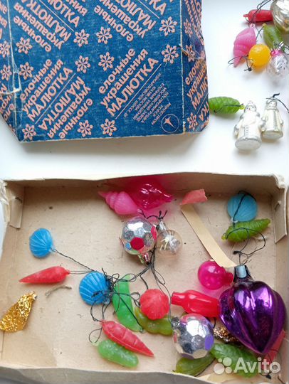 Ёлочные игрушки малютка