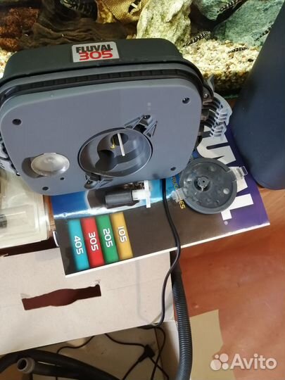 Филтр внешний для аквариума, fluval 305. новый
