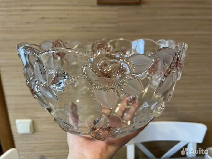 Хрустальная ваза