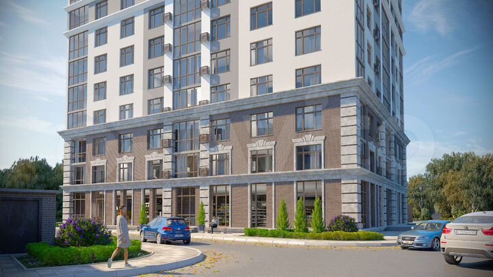 2-к. квартира, 64 м², 16/16 эт.