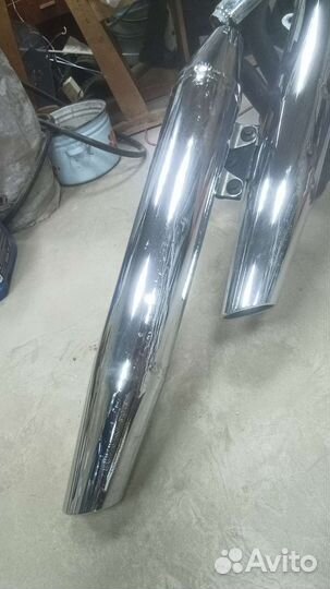 Глушитель на мотоцикл suzuki Intruder 1500