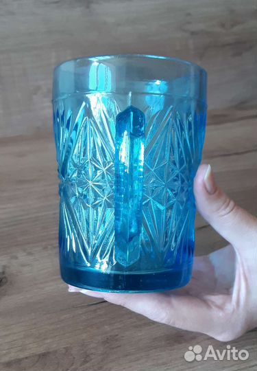 Кружка купоросное стекло редкая